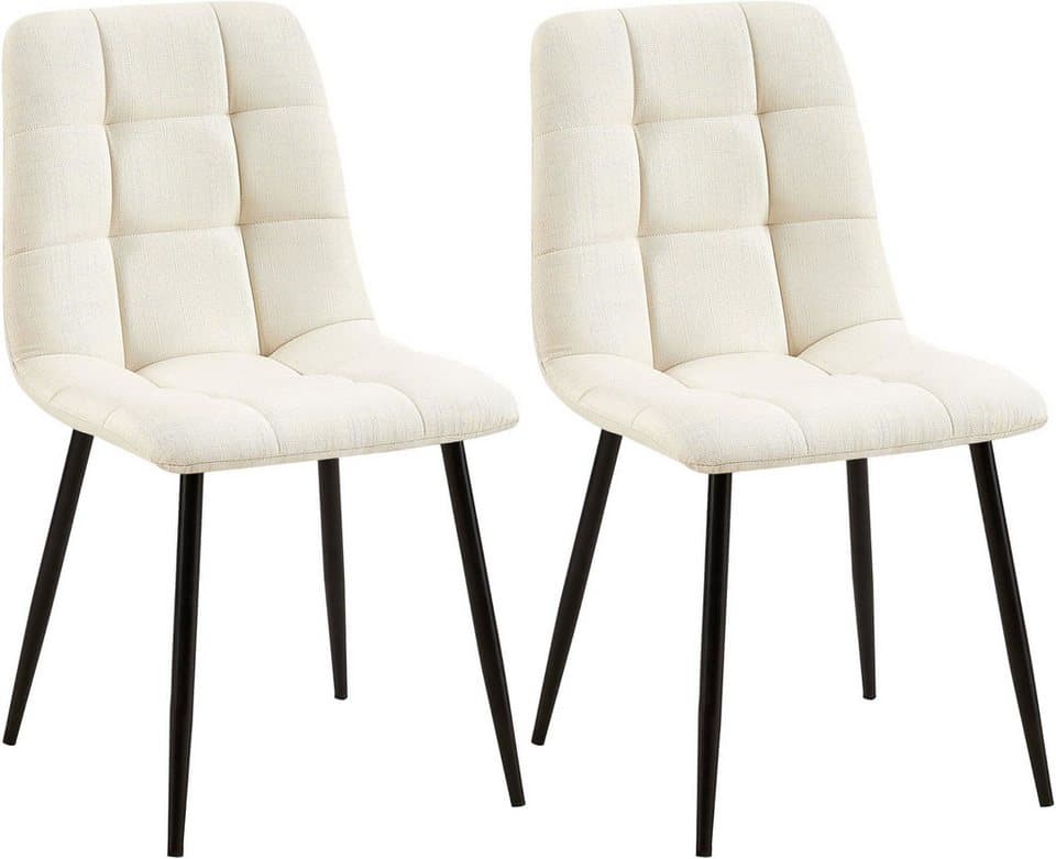 CLP Esszimmerstuhl Tilde, Polsterstuhl im 2er Set, bis 150 kg belastbar